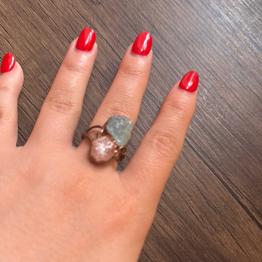Elegant Dual-Stone Ring